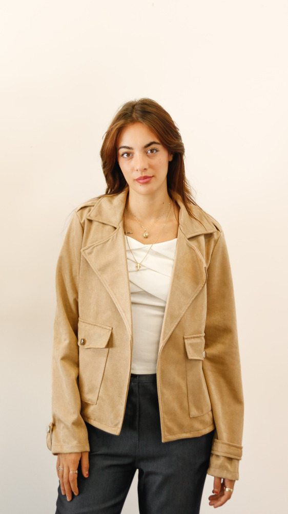 Leather Suede Jacket