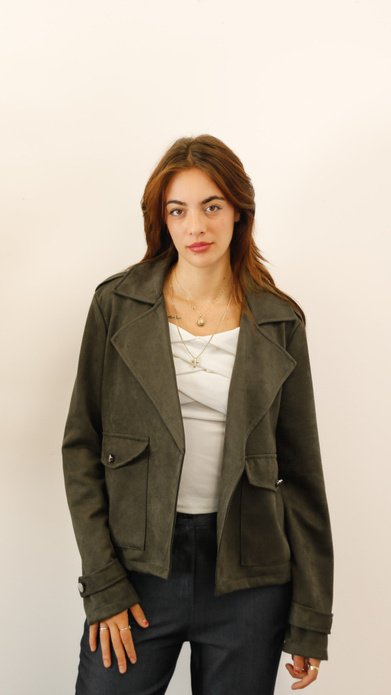 Leather Suede Jacket