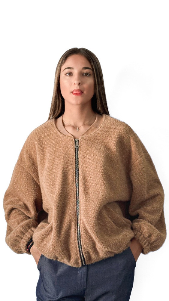 Wool Bomber Jacket