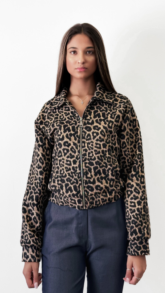 Leopard Fantasy Western Jacket