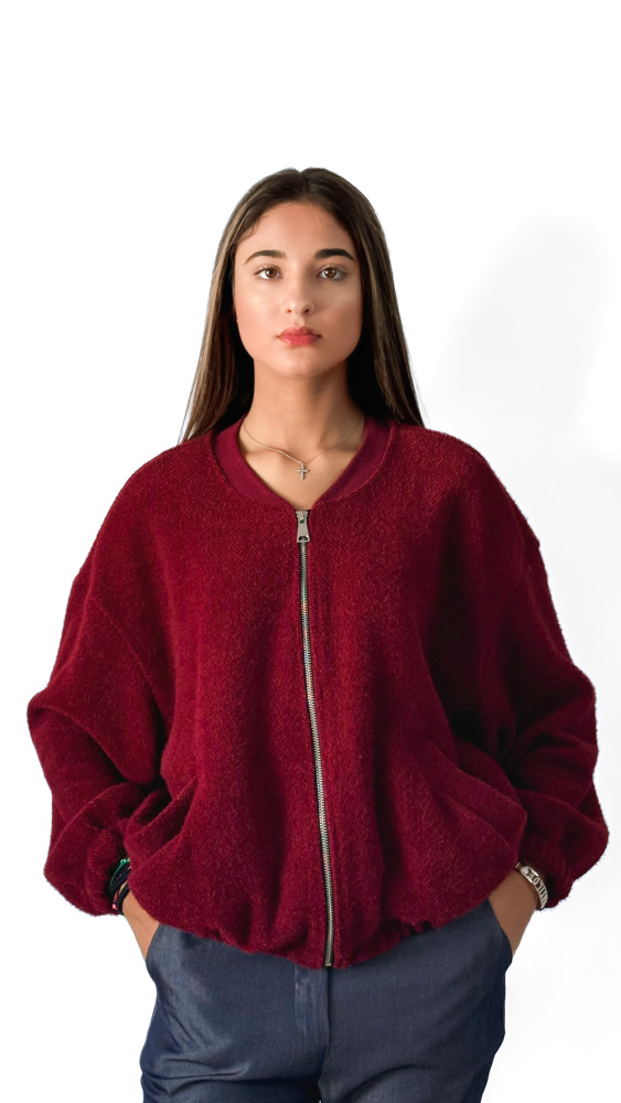 Wool Bomber Jacket