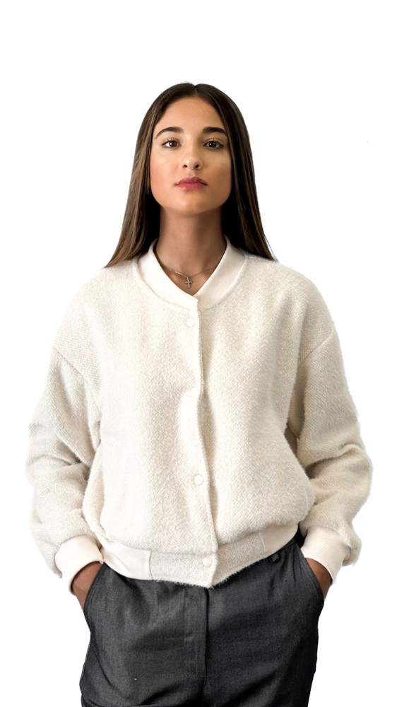 Dropped Shoulder Bomber Jacket