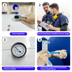 Cámara hiperbárica de las cámaras de Multiplace del uso de 2 personas que coloca la cámara hiperbárica para curar