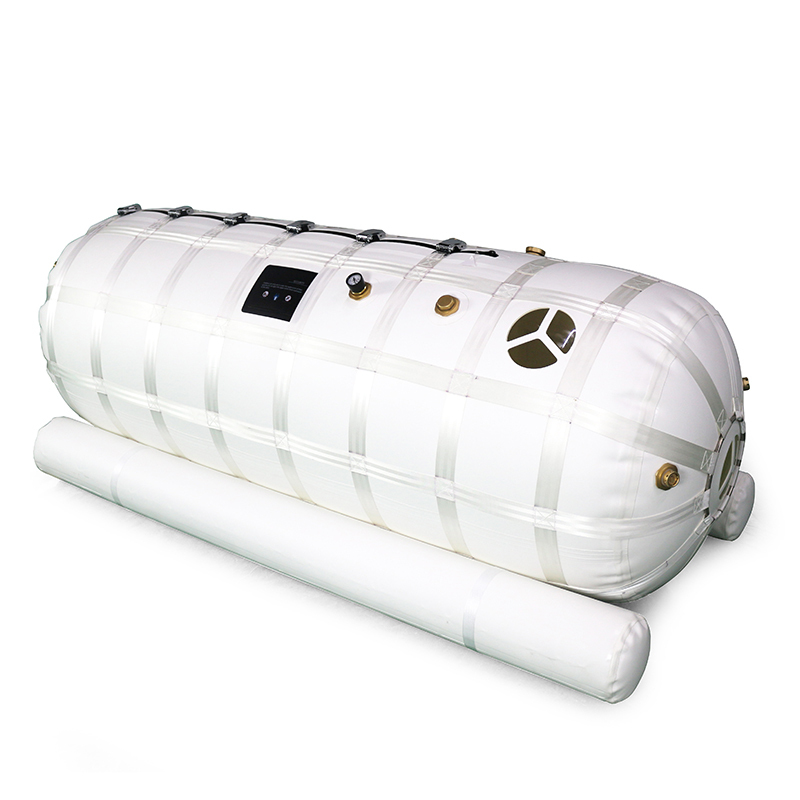 2.0 ATA Lying Soft Shell Hyperbaric Oxygen Therapy HBOT Chamber With Oxygen Concentrator