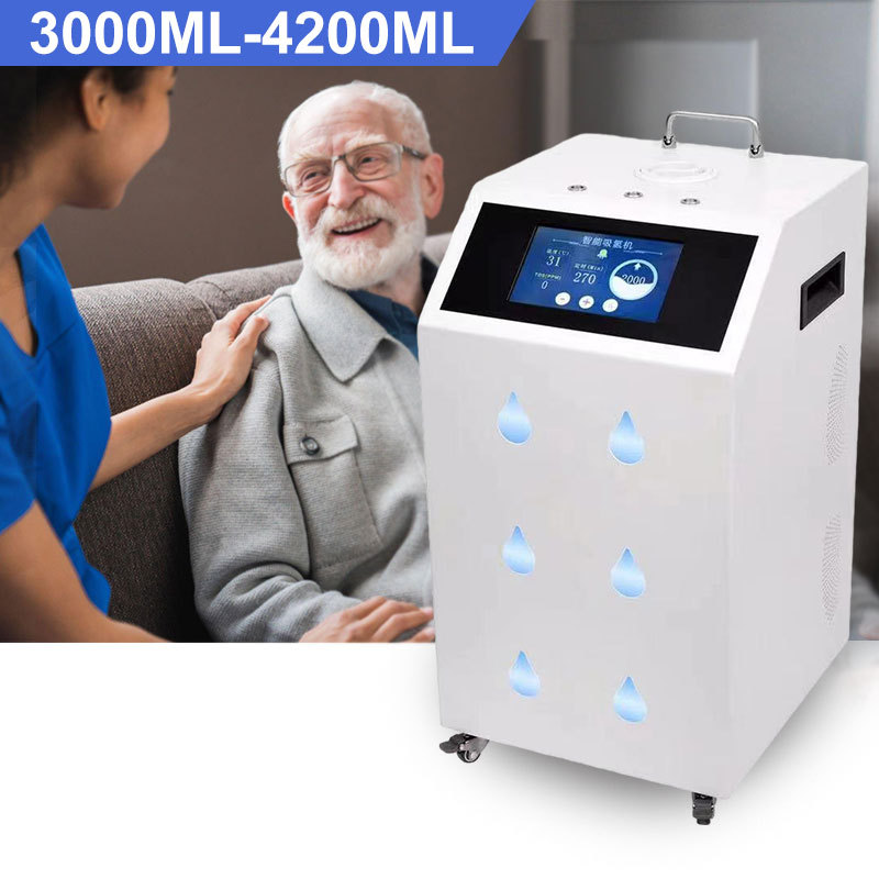 3000ML-4200ML High Flow Hydrogen Breathing Machine Best H2 Molecular Hydrogen Inhalation Machine