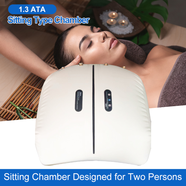2 Person Use Antiaging Hyperbaric Chamber Sitting Portable Hyperbaric Oxygen Beauty Therapy Chamber for Salon