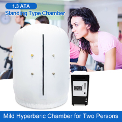 Cámara hiperbárica de las cámaras de Multiplace del uso de 2 personas que coloca la cámara hiperbárica para curar