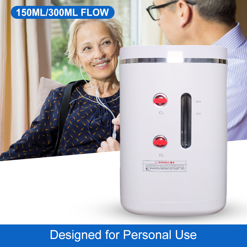 Portable 150ML/ 300ML Hydrogen Inhalation Machine Molecular Hydrogen Inhalation Therapy Machine