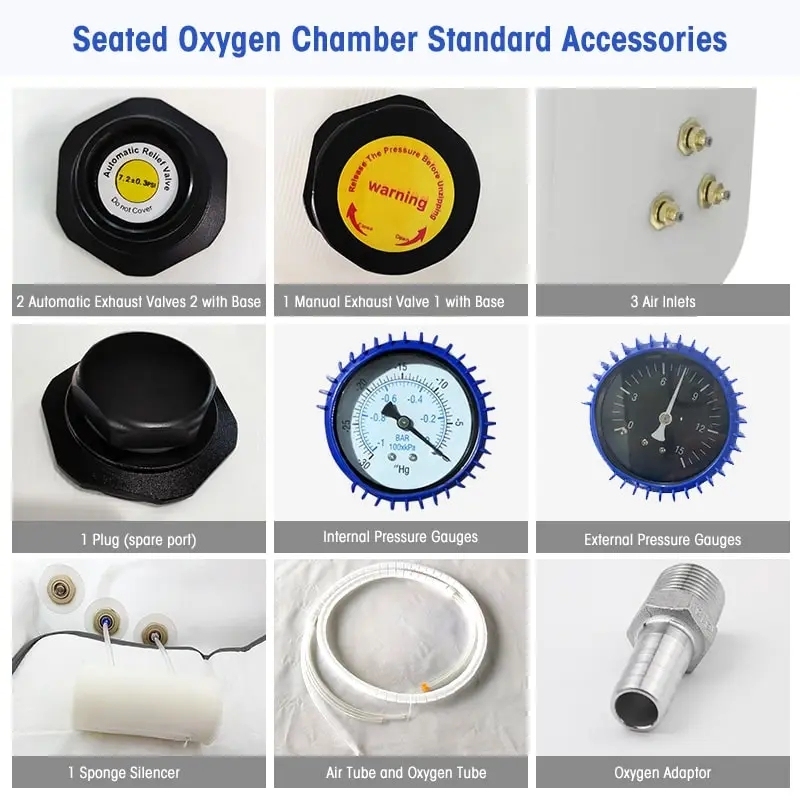 2 Persons Home O2 Hyperbaric Oxygen Therapy Soft Standing Hyperbaric Chamber For Healing