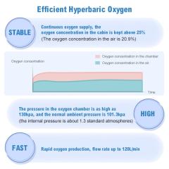 Cámara hiperbárica portátil vertical doble del oxígeno de la cámara hiperbárica para la atención sanitaria
