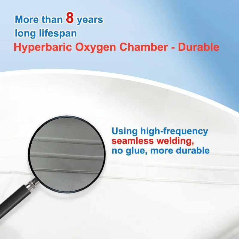 32"D Hyperbaric Oxygen Therapy For Athletes Portable Hyperbaric Oxygen Chamber With Cabin Jacket
