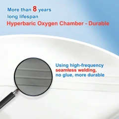 32"D Hyperbaric Oxygen Therapy For Athletes Portable Hyperbaric Oxygen Chamber With Cabin Jacket