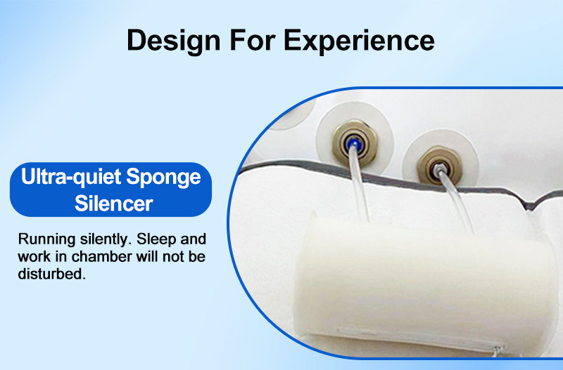 32"D Hyperbaric Oxygen Therapy For Athletes Portable Hyperbaric Oxygen Chamber With Cabin Jacket