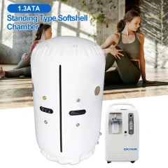 Personal Monoplace Chambers Mild Portable Standing Pressurized Chamber Soft Hyperbaric Chamber for Healing