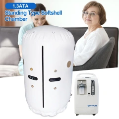 Standing HBOT Chamber Portable Hyperbaric Oxygen Chamber For Stroke Recovery