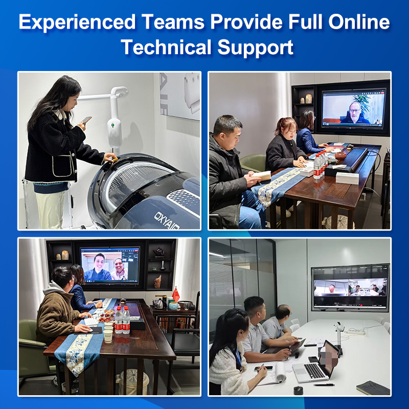 34"D 2.0 ATA Portable Hyperbaric Chamber For Athletes Lying Type Soft Home Oxygen Chamber