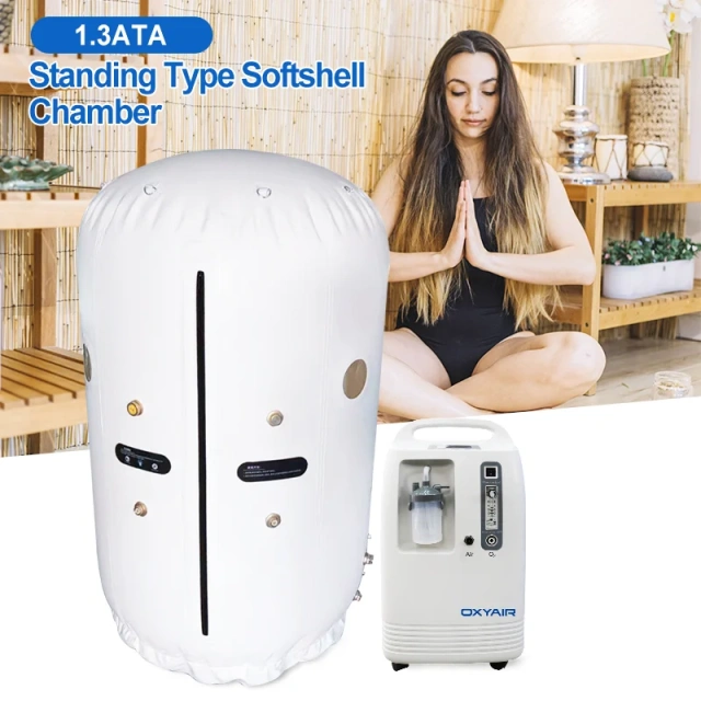 Salud hiperbárica y spa de la cámara monoplaza de la terapia de oxígeno hiperbárico suave