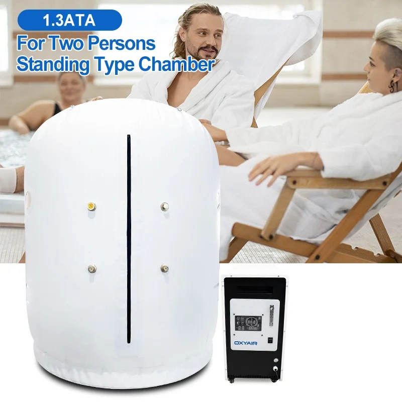 2 Person Vertical Hyperbaric Chamber Wholesale Oxygen Therapy Reverse Aging Sofft Chamber