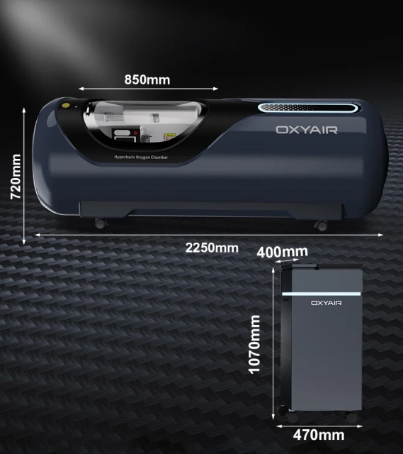 2.0 ATA Fitness/ Wellness Athletes Hard Shell HBOT Therapy Chamber