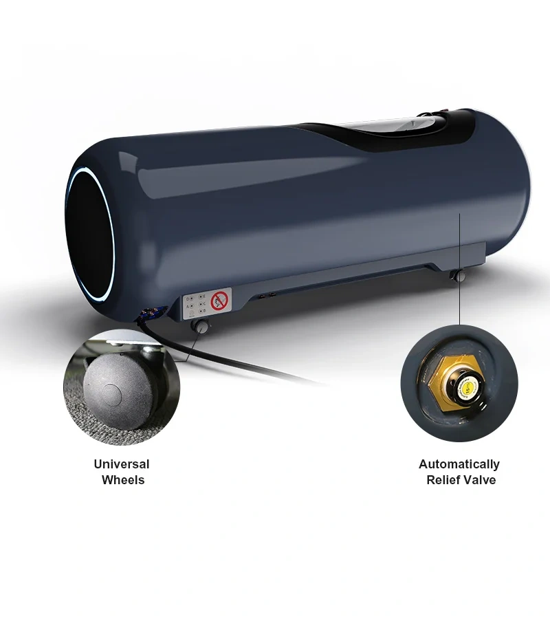 34"D 1.3-2.0 ATA Rec Center/ Leisure Centre Hyperbaric Oxygen Therapy Hyperbaric System Hard Shell Hyperbaric HBOT Chamber