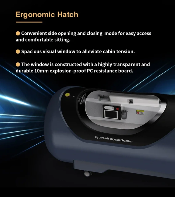 2.0 ATA Fitness/ Wellness Athletes Hard Shell HBOT Therapy Chamber