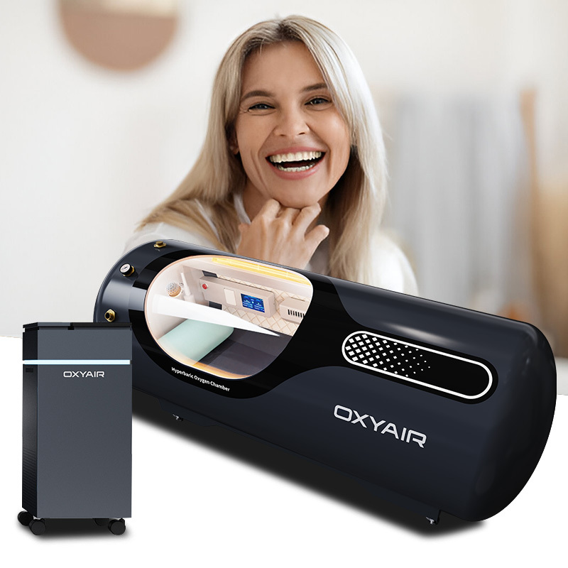 36″D 2.0 ATA Smart Hard Shell Hyperbaric Chamber for Beauty Spas | OxyAir
