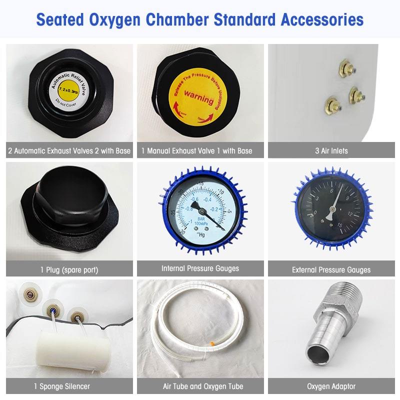 36" 1.5ATA Soft Shell Hyperbaric Chamber | Professional Home & Sports Recovery Solution