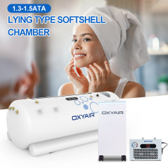 Inicio Cámara de oxígeno hiperbárico suave Cámara de oxígeno hiperbárico 1.3-1.5ATA acostada suave - con enfriador de aire opcional