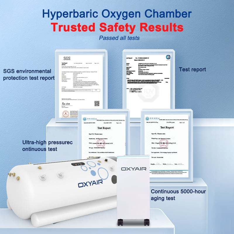 34"D 1.5ATA Wholesale Wellness Soft Hyperbaric Oxygen Lying Hyperbaric Sleep Chamber