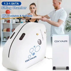 Cámara hiperbárica casera portátil 1.5ATA que sienta la terapia de oxígeno hiperbárico de la cámara presurizada para los atletas