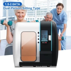 2.0ATA Dual-Person Hard Shell Sitting Type Hyperbaric Oxygen Chamber For Healthcare