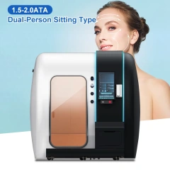 2.0ATA Dual-Person Hard Shell Sitting Type Hyperbaric Oxygen Chamber For Longevity & Anti-Aging Beauty