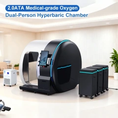 2.0ATA Dual-Person Hard Shell Sitting Type Hyperbaric Oxygen Chamber For Longevity & Anti-Aging Beauty