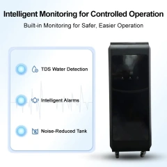 Máquina de inhalación de gas hidrógeno y generador de hidrógeno de 3000 ml más reciente Máquina de oxígeno hidrógeno