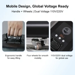 Máquina de inhalación de gas hidrógeno para uso comercial y clínico Generador de hidrógeno molecular al por mayor