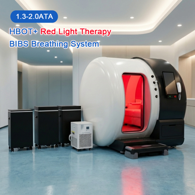 red light therapy hyperbaric chamber