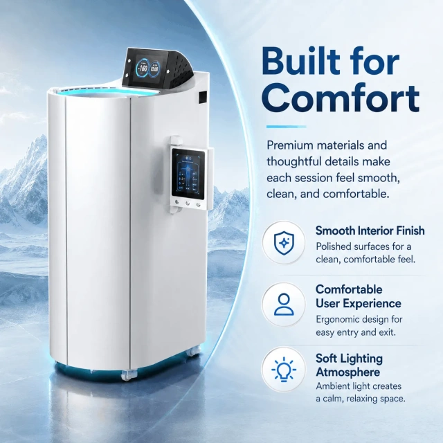 Ultra-Low Liquid Nitrogen Cryotherapy Chamber