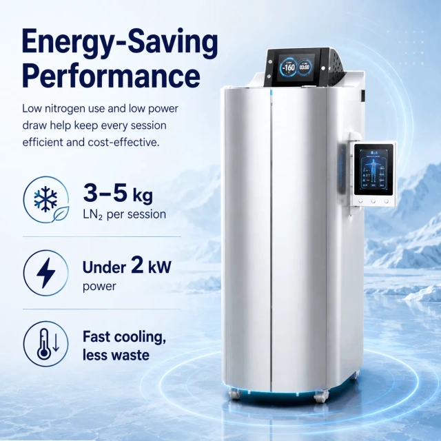 Ultra-Low Liquid Nitrogen Cryotherapy Chamber