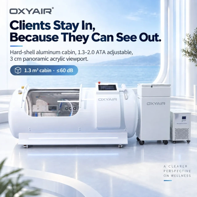2.0 ATA Single-Person Hard Shell Hyperbaric Chamber for Commercial Use