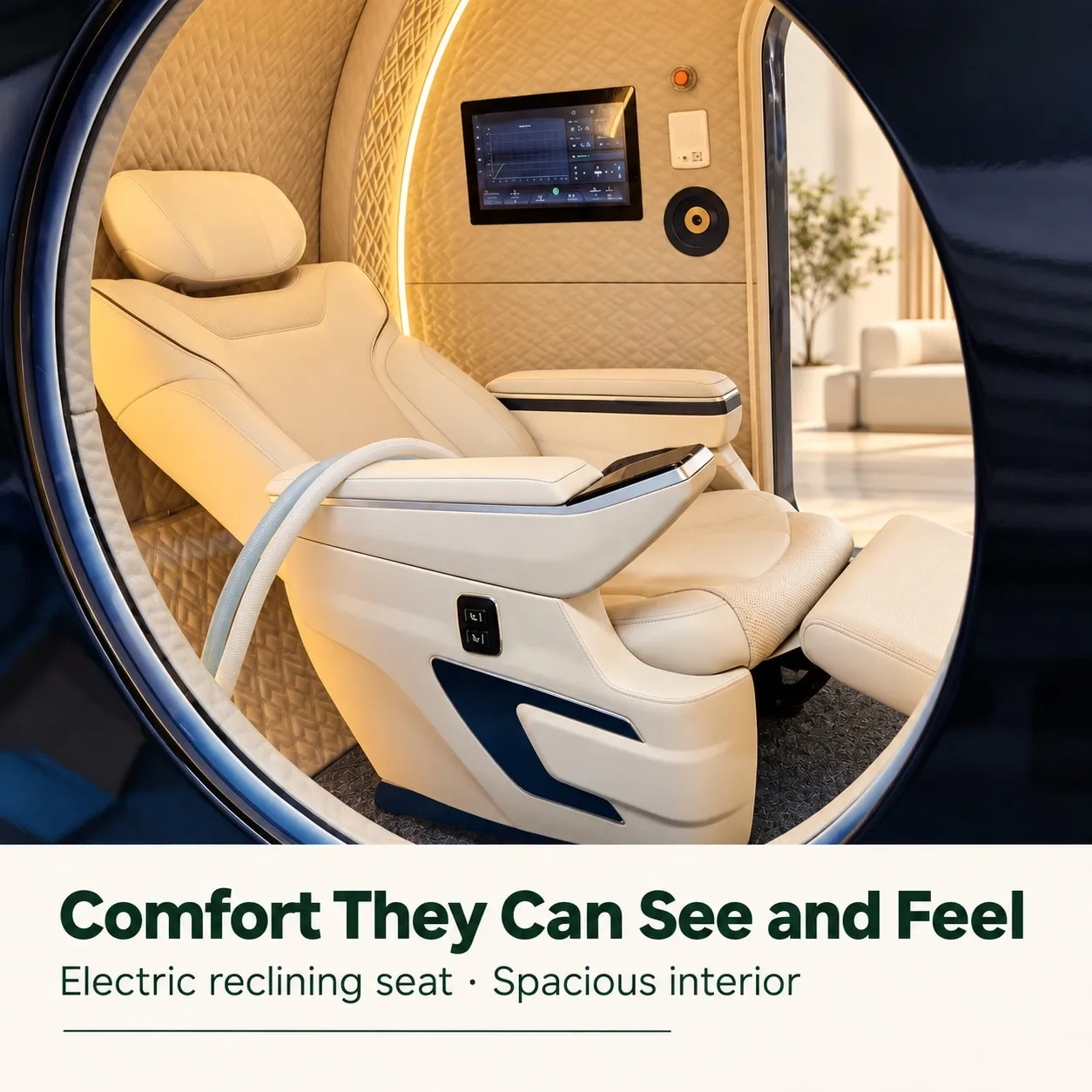 OXYAIR 2.0 ATA Sitting Hyperbaric Chamber | OLV-YZD01