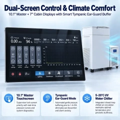 2.0 ATA Single-Person Hard Shell Hyperbaric Chamber for Commercial Use