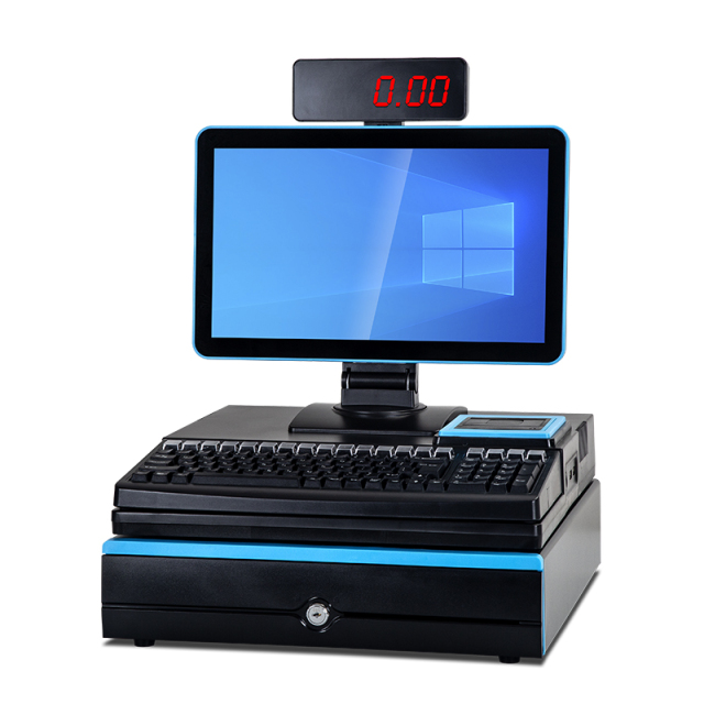 Keyboard type non-touch screen cash register