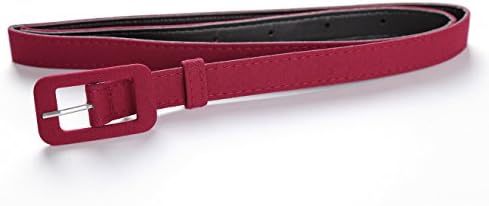 MUXXN Womens Belt- Solid Color Basic Belt for Casual Formal Dress or Jeans