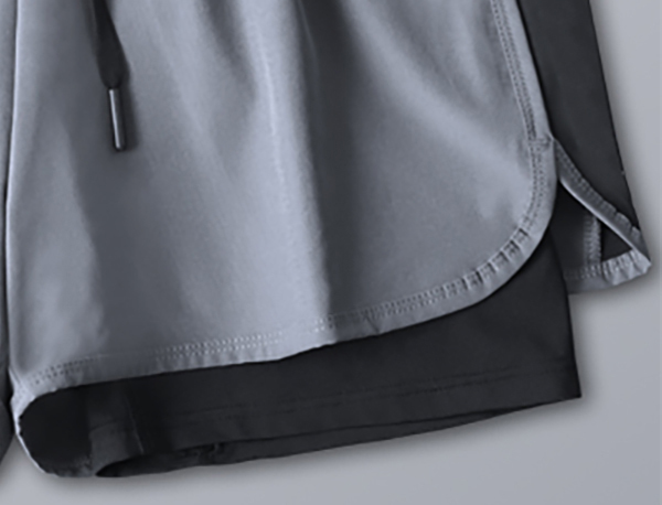 MUXXN Women Quick Dry Swimwear Trunks Sports Board Shorts with Soft Briefs Inner Lining