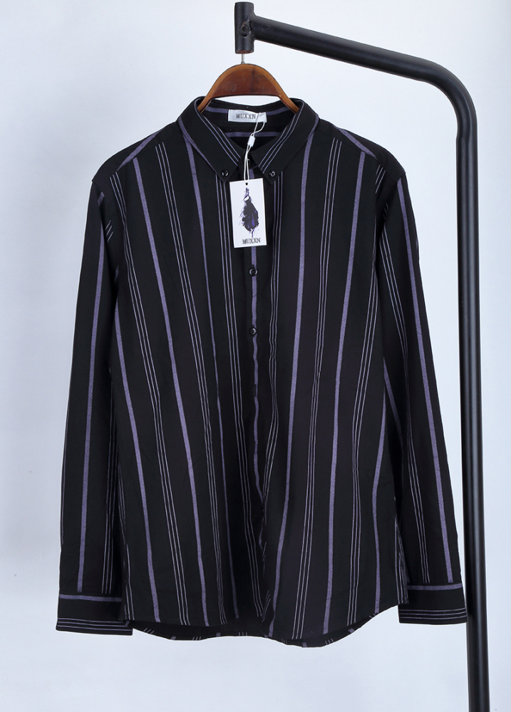 MUXXN Women's Long Sleeve Chiffon Blouses for Office Work Business Attire Collared Shirts