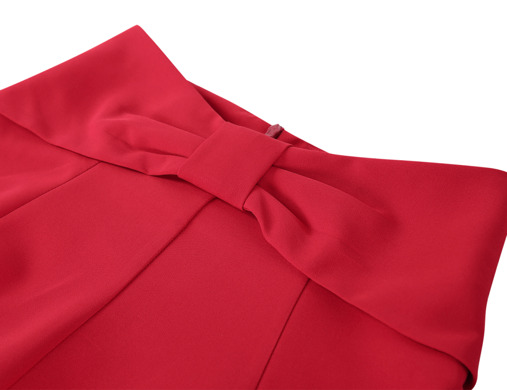 MUXXN Women's 1950s Retro Cute A Line Empire Waist Casual Fit and Flared Skirts