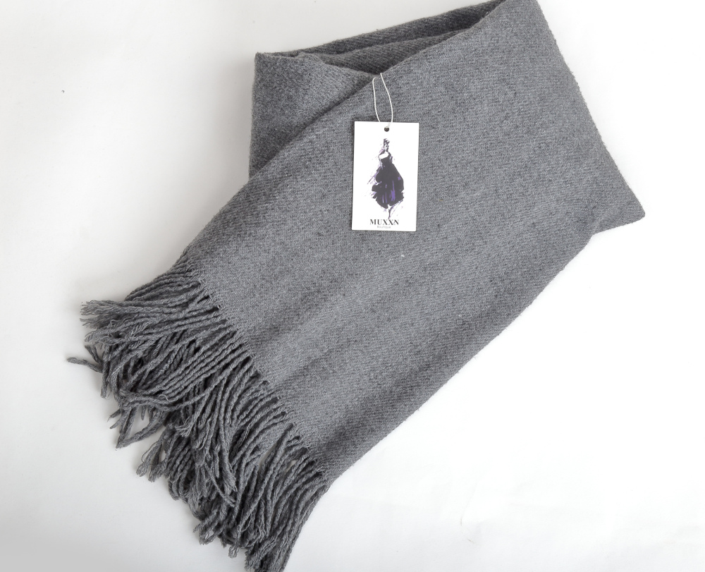 MUXXN Womens Pure Elegant Wrap Knit Scarfs