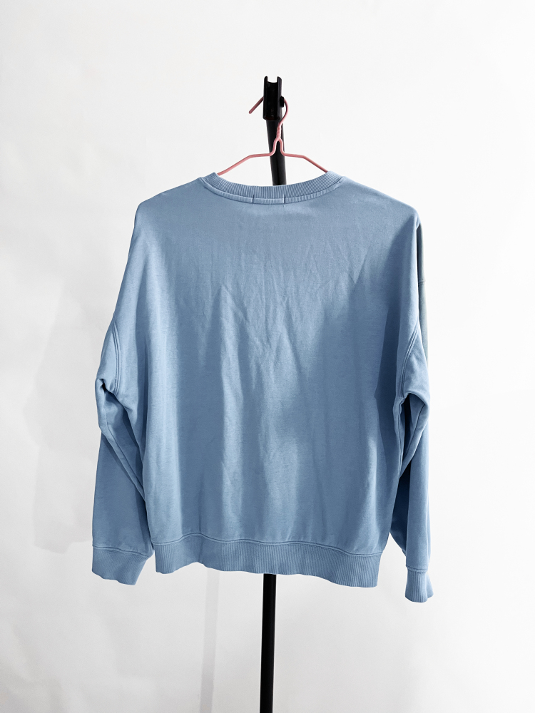 MUXXN Women's Casual Crew Neck Sweatshirt Loose Soft Long Sleeve Pullover Tops