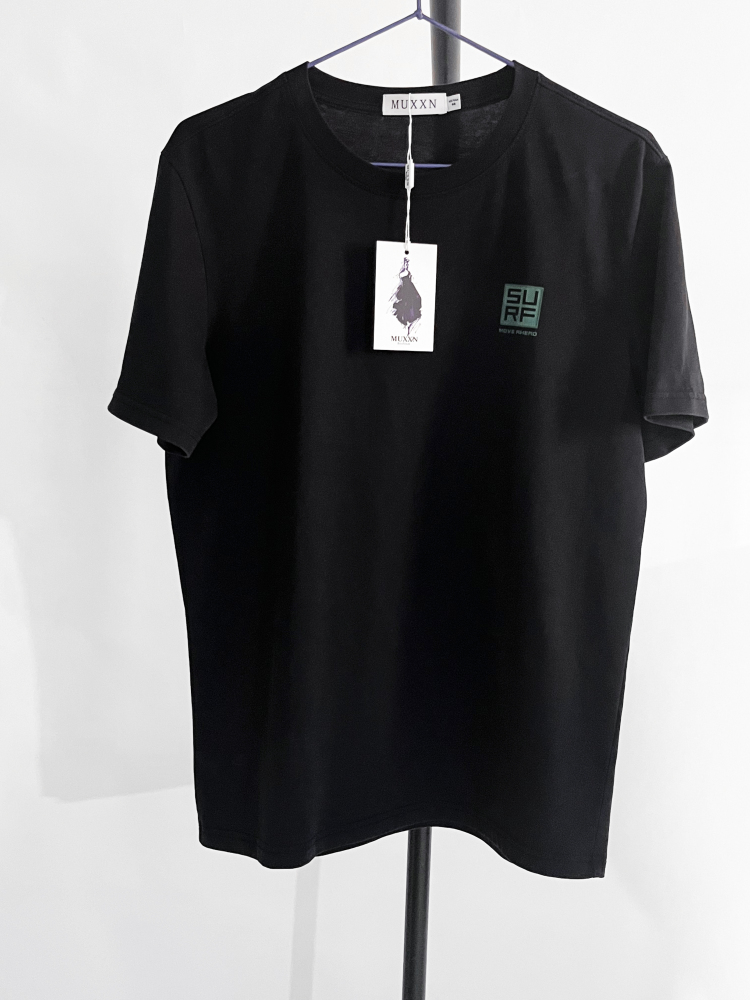 MUXXN Women's Summer Round Neck Short Sleeve Tops Casual Cute Fashion Basic Tee Shirts