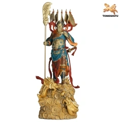GUAN YU SURROUNDED BY NINE DRAGONS
